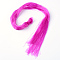 Elastic Crystal Thread, Round, Magenta, 0.5mm, about 0.94 yard(86cm)/strand, 950~1000strands/bundle
