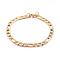304 Stainless Steel Bracelets, Figaro Chains, with Lobster Clasp, Golden, 7-7/8 inch(20cm), 6mm