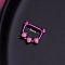 316L Stainless Steel Hoop Nose Rings, Pink, 8mm, Pin: 1.2mm