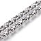 Tarnish Resistant 304 Stainless Steel Link Chains, Unwelded, Stainless Steel Color, 3mm, Link: 5x3x3mm