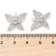 Латунные микропаве прозрачные подвески с фианитом KK-Q816-17P-3
