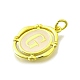 Латунные подвески KK-C088-01G-07-2