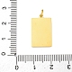 Подвески из нержавеющей стали 304 с эмалью STAS-U049-04C-05G-3