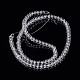 Стекло круглые бусины нити GLAA-O005-A01-3mm-2