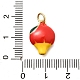 Латунные микро проложить кубического циркония подвески KK-C087-16G-3