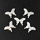 Натуральные белые бусины из ракушек SHEL-M021-09A-2