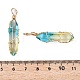 Подвески lampwork GLAA-T023-07N-4