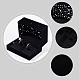 Коробки ювелирных изделий бархата VBOX-WH0011-07B-4