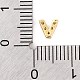 Покрытие стойки латунное микропаве кабошоны из кубического циркония KK-F874-04G-V-3
