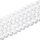 Synthetic Lava Rock Beads Strands G-S247-8mm-08-1-1