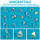 16 шт. 8-х стильные литые клипсы-серьги FIND-UN0002-95-5