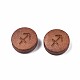 Деревянные бусины с лазерной гравировкой WOOD-S053-53D-2