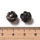 Натуральный глаукофан резные цветочные бусины G-O156-B-30-3