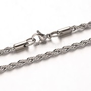 Ожерелья из нержавеющей стали 304 NJEW-M124-09P