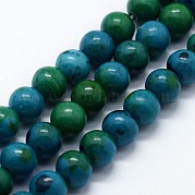 Синтетических хризоколлу бисер нитей G-I199-34-6mm