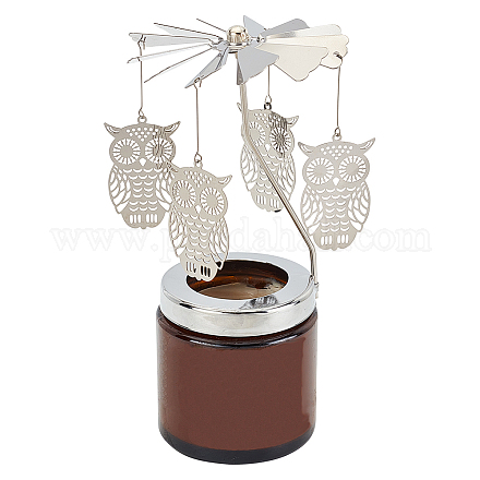 Вращающийся подсвечник из нержавеющей стали DIY-WH0021-42P-02-1