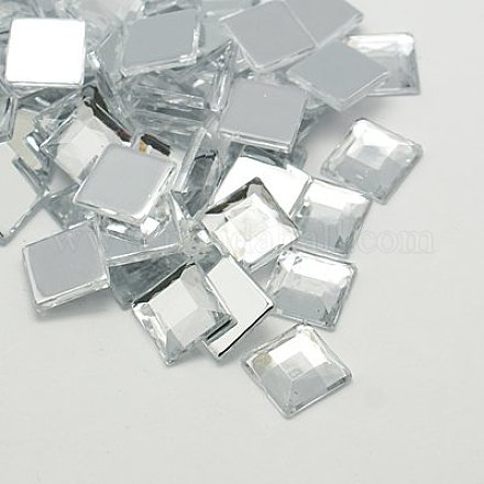 Акриловые стразы - кабошоны  GACR-A024-12x12mm-01-1