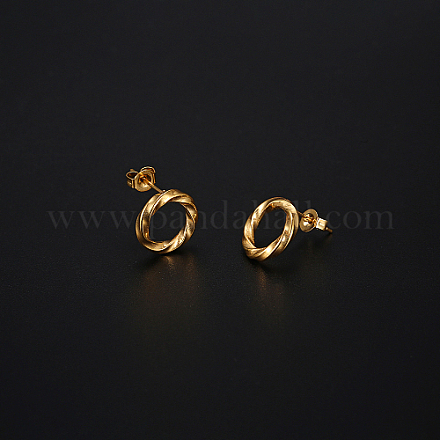 Серьги-гвоздики из нержавеющей стали 304 для женщин KE1906-1
