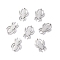 Non-Tarnish 304 Stainless Steel Charms, Laser Cut, for Halloween, Spider, Stainless Steel Color, 12x8x1.1mm, Hole: 0.8mm