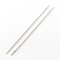 Tarnish Resistant Stainless Steel Beading Needles Pins, Stainless Steel Color, 150x1.8mm, Hole: 7x1mm