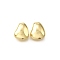 Brass Beads, Nuggets, Lead Free & Cadmium Free, Lasting Plated, Real 18K Gold Plated, 10x8x4mm, Hole: 1.1mm