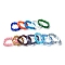 Cat Eye Beads Stretch Bracelets, Bone, Mixed Color, Inner Diameter: 2~2-1/8 inch(5.2~5.4cm)