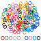PH PandaHall 200pcs 6mm Colored Jump Rings 10 Colors Open Jump Rings O Ring Connectors 18 Gauge Jewelry Making Rings Chainmail Rings for Keychain Choker Earring Necklaces Bracelet Jewelry Making