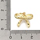 Стойка из латуни с АБС-пластиком и жемчужными подвесками KK-G500-13G-3