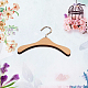 Вешалки для одежды для кукол из сосны DOLL-PW0001-403E-3