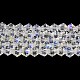 Прозрачные стеклянные бусины гальваническим пряди EGLA-A039-T3mm-L13-1