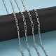 Цепочки Figaro с металлическим покрытием из платины X-CHSM005Y-N-4