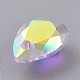 Стеклянные стразы подвески RGLA-A024-H02-001AB-3