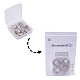 Pandahall 1 коробка из цинкового сплава PALLOY-PH0012-68-5