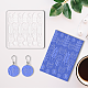 Доски с текстурой акриловой глины DIY-WH0498-0001-7