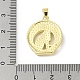 Латунные микро проложить кубического циркония подвески KK-E111-07G-3