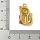 Подвески из нержавеющей стали 304 с эмалью STAS-K306-26G-01-3