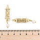 Латунные подвески KK-P300-17G-3