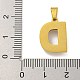 Ионное покрытие (ip) подвески из нержавеющей стали 304 STAS-U024-01D-3