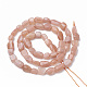 Натуральный Sunstone бисер пряди G-S290-04-2