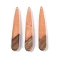 Подвески из смолы и дерева WOOD-F015-01B-1