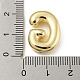 Латунные микропаве прозрачные подвески с фианитом KK-E093-04G-G-3