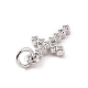 Латунные микро проложить кубического циркония подвески KK-C012-43P-3