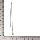 Большие кулоны из латуни с микропейвом и прозрачным фианитом KK-G510-07P-3