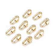 Латунные брелоки с карабином KK-T047-08G