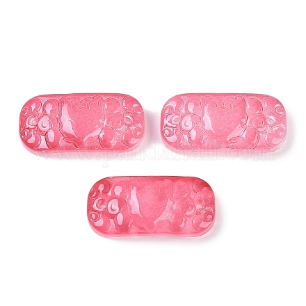 Подвески из прозрачного стекла GLAA-H035-06F-1