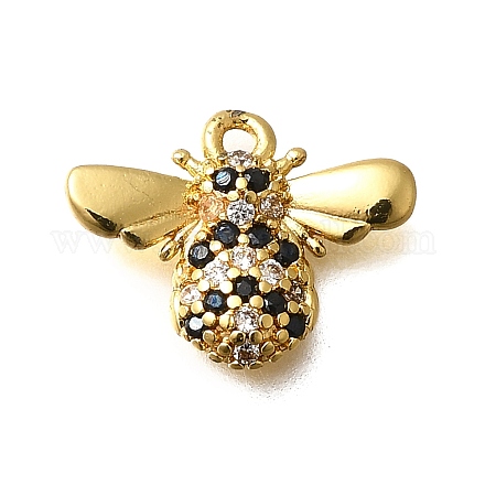 Латунные микро проложить кубического циркония подвески KK-M313-28G-1