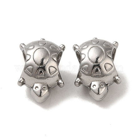 Европейские бусины из нержавеющей стали 304 STAS-K285-22P-1