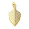 Ion Plating(IP) 304 Stainless Steel Pendants, Shield Charm, Golden, 34x20x3mm, Hole: 8x4mm
