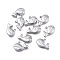 Tarnish Resistant 304 Stainless Steel Pendants, Whale Shape, Stainless Steel Color, 12x18x3.5mm, Hole: 1.5mm