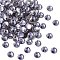 Preciosa® Crystal Hotfix Flatback Stones, Czech Crystal, Round(438 11 612 Chaton Rose VIVA 12 ®), 20110 Mesmera, SS6(1.9~2.1mm)
